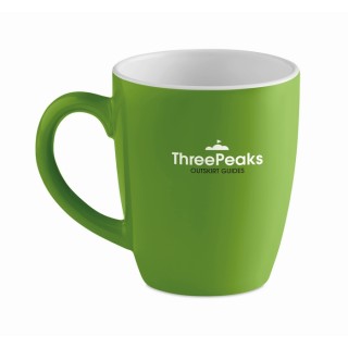 Taza cerámica de color 300ml personalizable